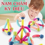 Bộ Đồ Chơi Thanh Nam Châm Ghép Hình