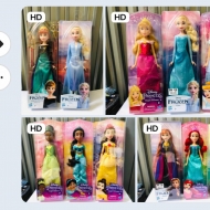 Búp Bê Nữ Hoàng Băng Giá