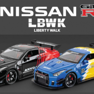 Mô hình xe Nissan GTR R35 PHUN KHÓI