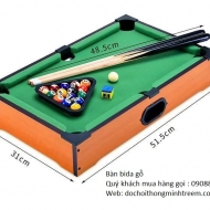 Bàn BiDa Gỗ Mini 