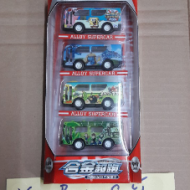 Bộ xe sắt 4 chiếc