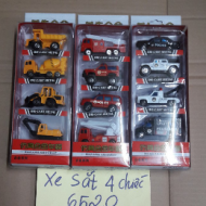 Bộ xe sắt 4 chiếc